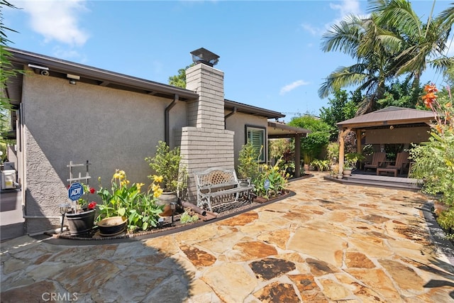 11142 Bertha Pl, Cerritos, CA 90703 - view of patio with a gazebo