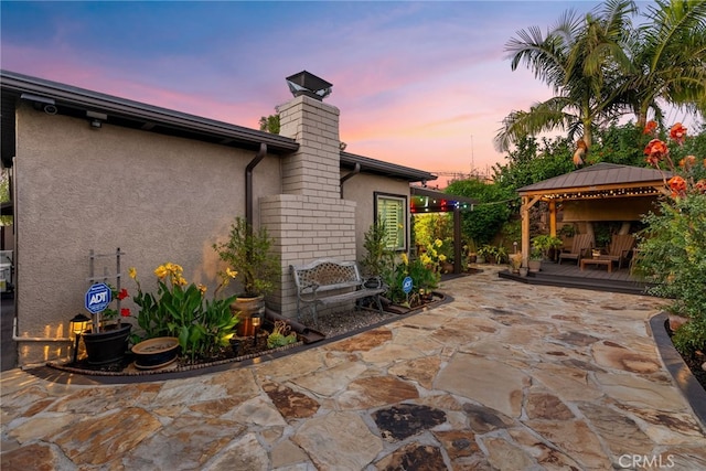 11142 Bertha Pl, Cerritos, CA 90703 - view of patio with a gazebo and a wooden deck