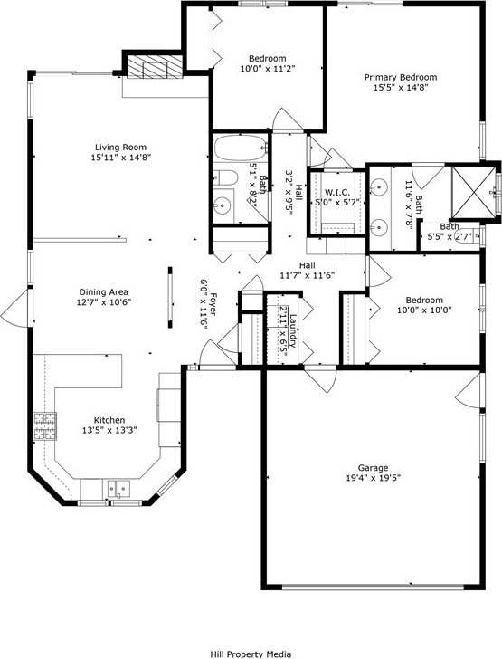 812 Collindale Ct, Chico, CA 95926 - view of property floor plan