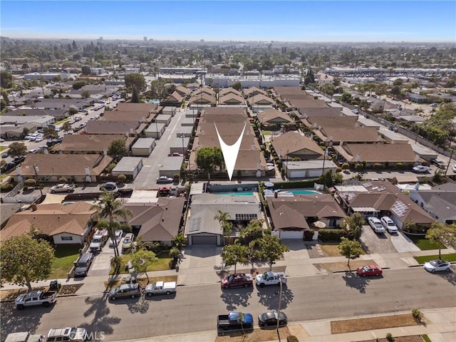 660 N Highland St, Orange, CA 92867 - aerial view of property's location with nearby suburban area