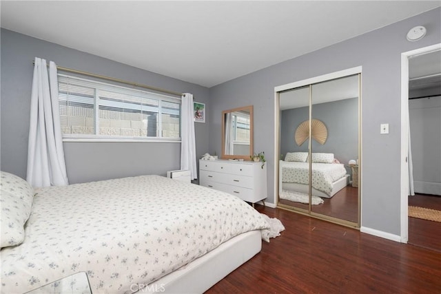 660 N Highland St, Orange, CA 92867 - bedroom featuring wood finished floors and a closet