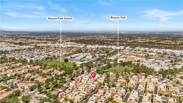814 Beacon, Irvine, CA 92618 - aerial view of property's location featuring nearby suburban area