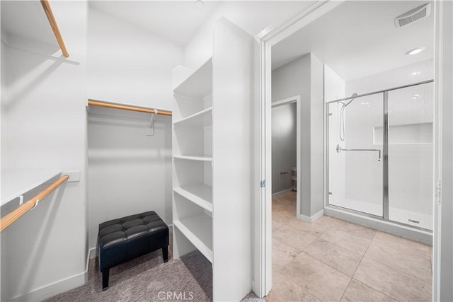 814 Beacon, Irvine, CA 92618 - spacious closet featuring light tile patterned floors
