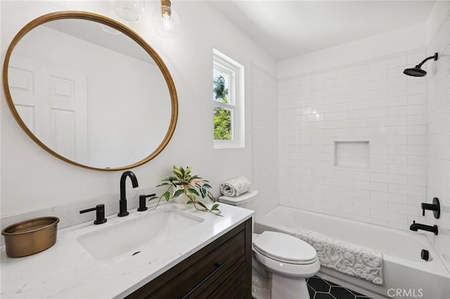 5731 Applecross Dr, Riverside, CA 92507 - bathroom with vanity and shower / washtub combination