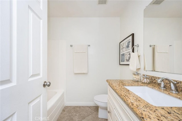 22811 Fortuna Ln, Mission Viejo, CA 92691 - bathroom featuring vanity, tile patterned floors, and shower / tub combination