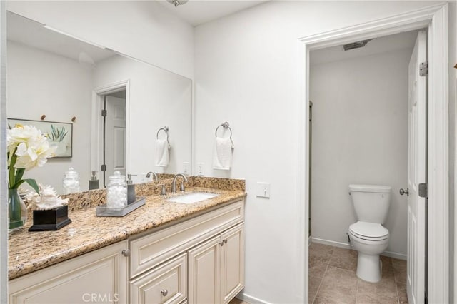 22811 Fortuna Ln, Mission Viejo, CA 92691 - bathroom featuring vanity and tile patterned floors