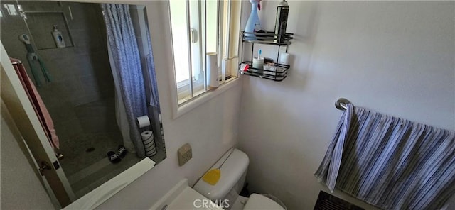 6718 Del Rosa Dr, San Bernardino, CA 92404 - full bathroom with a stall shower and toilet