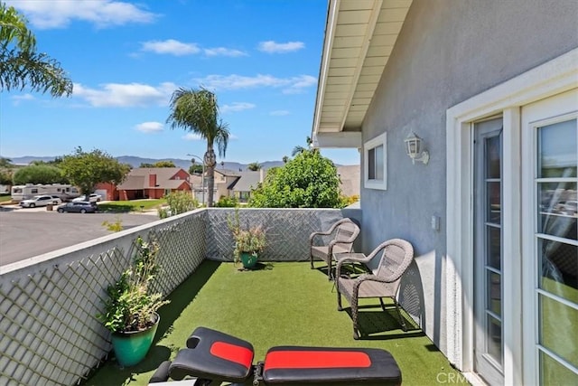 1110 Norcrest St, Corona, CA 92878 - balcony with a residential view