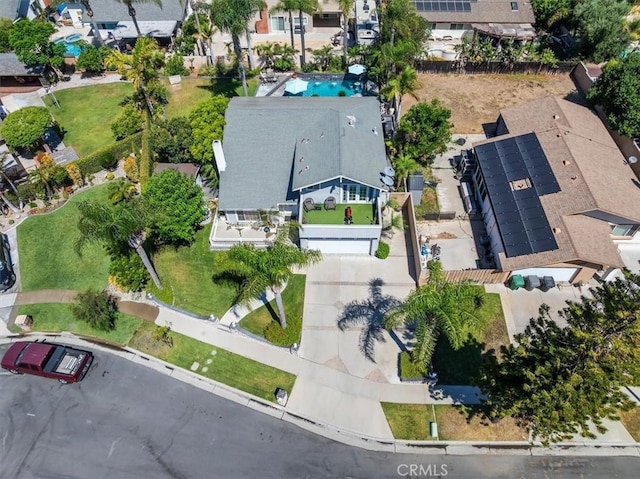 1110 Norcrest St, Corona, CA 92878 - aerial view of property's location with nearby suburban area