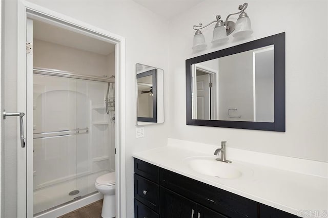 8733 Lake Murray Blvd Unit 6, San Diego, CA 92119 - full bathroom featuring a stall shower and vanity