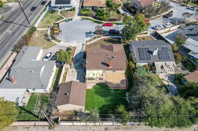 6757 Stephanie Pl, Winnetka, CA 91306 - aerial view of property and surrounding area with nearby suburban area