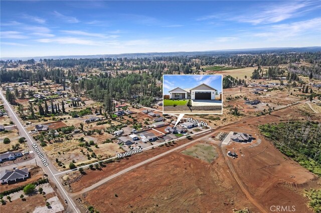 6779 Matell Rd, Paradise, CA 95969 - bird's eye view