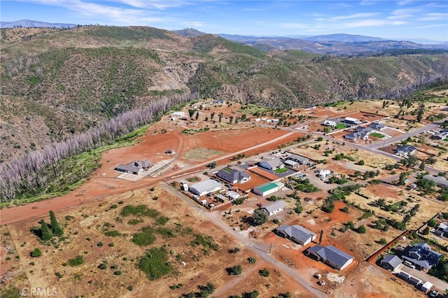 6779 Matell Rd, Paradise, CA 95969 - aerial view of property and surrounding area featuring a mountain backdrop