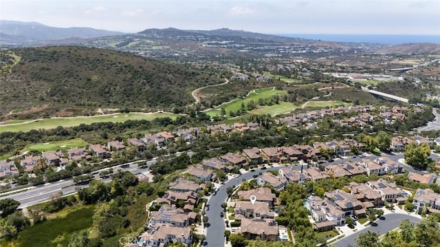 21 Via Nerisa, San Clemente, CA 92673 - aerial view of property and surrounding area featuring mountains and nearby suburban area