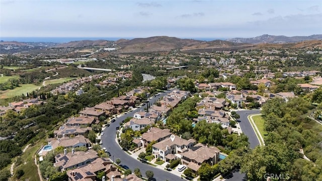 21 Via Nerisa, San Clemente, CA 92673 - aerial view of property's location featuring nearby suburban area and a mountainous background