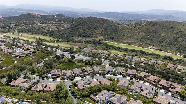 21 Via Nerisa, San Clemente, CA 92673 - aerial view of property and surrounding area with a mountain backdrop and nearby suburban area