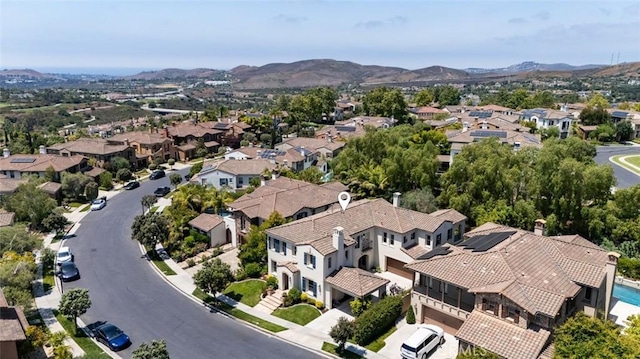 21 Via Nerisa, San Clemente, CA 92673 - aerial view of residential area with a mountain backdrop