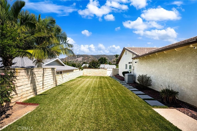 1128 Aldersgate Dr, La Verne, CA 91750 - fenced backyard featuring a mountain view
