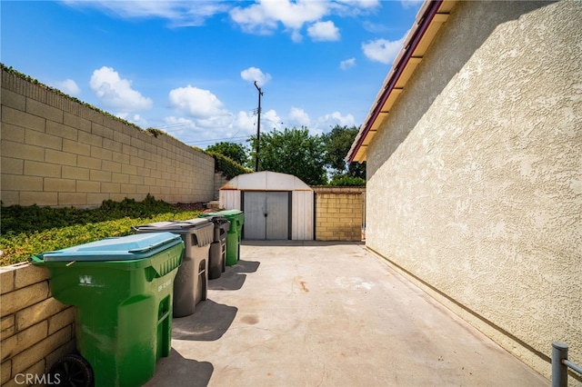 1128 Aldersgate Dr, La Verne, CA 91750 - fenced backyard featuring a storage shed and a patio