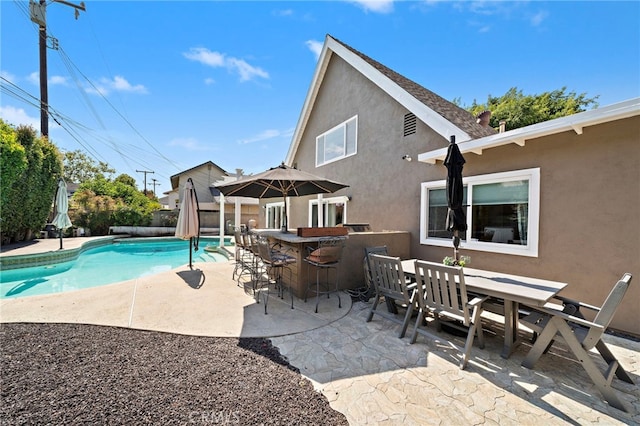 9168 El Azul Cir, Fountain Valley, CA 92708 - view of swimming pool with a patio area