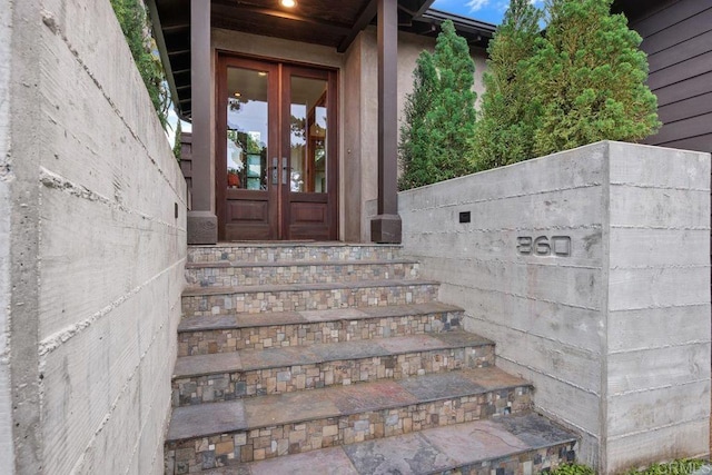 860 Nardo Rd, Encinitas, CA 92024 - view of exterior entry with french doors