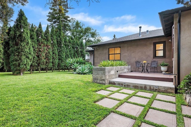 860 Nardo Rd, Encinitas, CA 92024 - view of grassy yard featuring a patio area