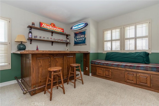 31032 Via Estenaga, San Juan Capistrano, CA 92675 - indoor dry bar with carpet floors and plenty of natural light