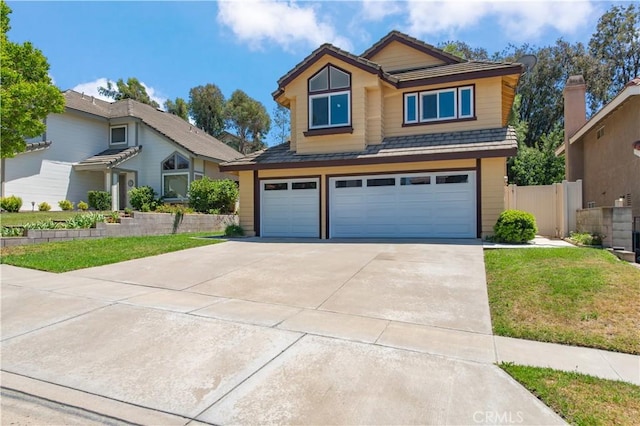 3314 Braemar Ln, Corona, CA 92882 - view of front of property with an attached garage and concrete driveway