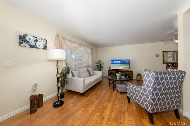 28851 Murrieta Rd, Menifee, CA 92586 - living area with light wood-style flooring and ceiling fan