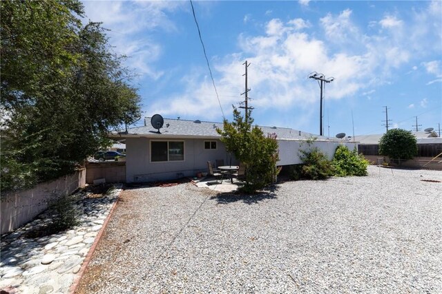 28851 Murrieta Rd, Menifee, CA 92586 - rear view of property with a patio area