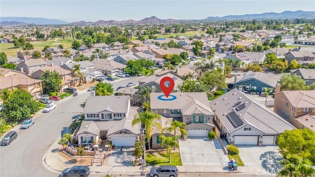 29155 Celestial Dr, Menifee, CA 92584 - aerial view of residential area featuring a mountain backdrop