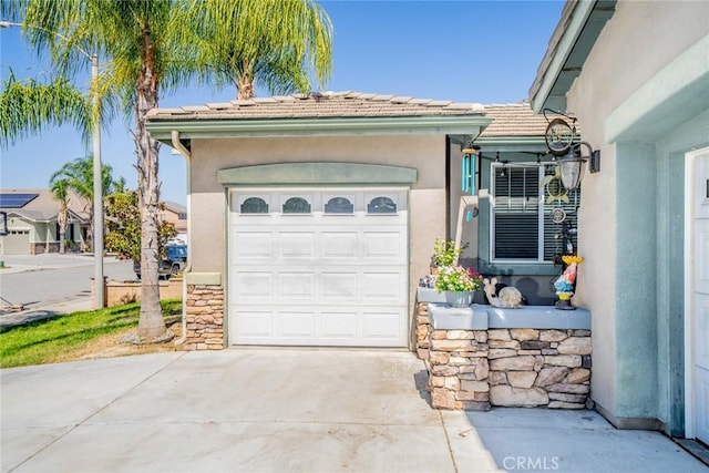 29155 Celestial Dr, Menifee, CA 92584 - garage with concrete driveway