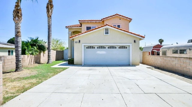 15537 Pheasant St, Chino Hills, CA 91709 - view of front of house with stucco siding, a tiled roof, concrete driveway, and a garage