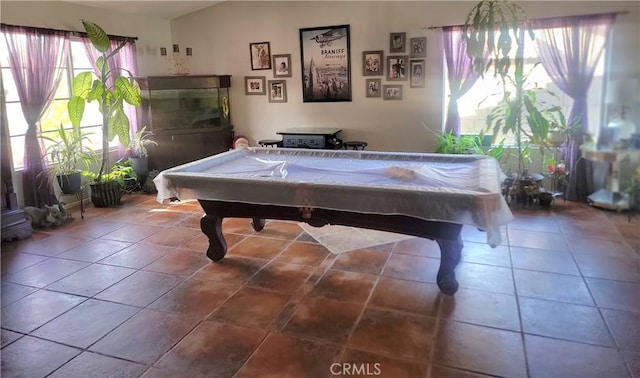 12649 Mesa Linda Ave, Victorville, CA 92392 - playroom with billiards table and tile patterned floors