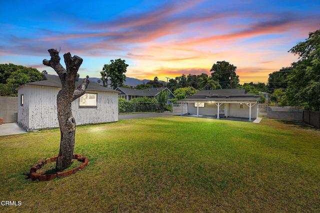 1955 Glen Ave, Pasadena, CA 91103 - fenced backyard featuring a patio