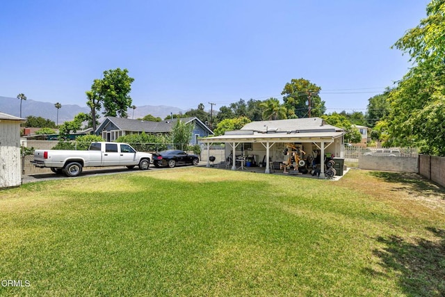 1955 Glen Ave, Pasadena, CA 91103 - view of yard with a mountain view