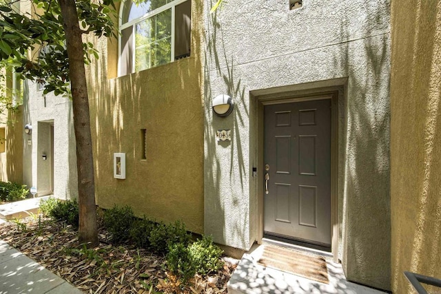 7715 El Cajon Blvd Unit 5, La Mesa, CA 91942 - view of exterior entry featuring stucco siding