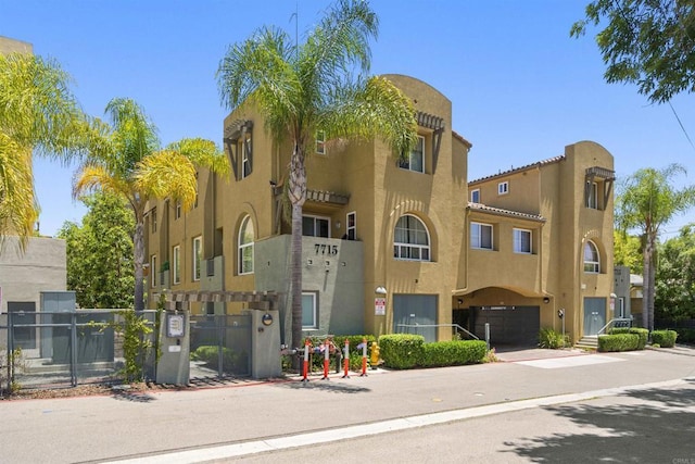 7715 El Cajon Blvd Unit 5, La Mesa, CA 91942 - view of building exterior with a garage