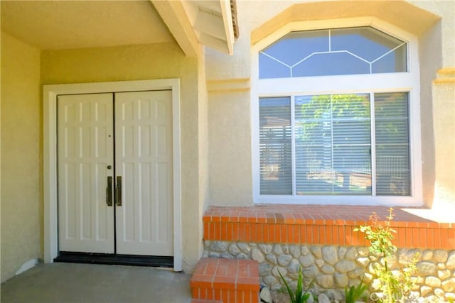 18431 Dancy St, Rowland Heights, CA 91748 - view of exterior entry featuring stucco siding