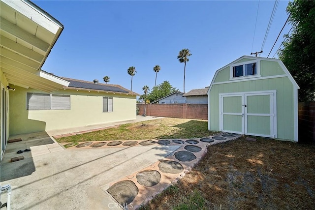 7961 La Corona Way, Buena Park, CA 90620 - fenced backyard featuring a shed and a patio