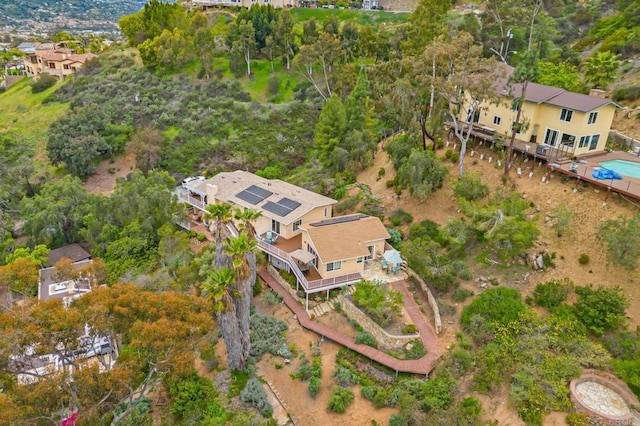 10160 Vista De La Cruz Ln, Mesa, CA 91941 - aerial view of property and surrounding area