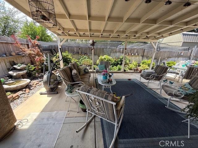 384 Papst Ave, Orland, CA 95963 - fenced backyard featuring a patio