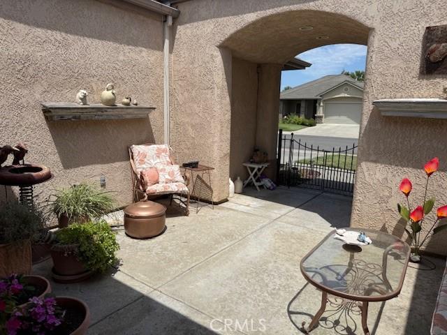 384 Papst Ave, Orland, CA 95963 - view of patio with a gate