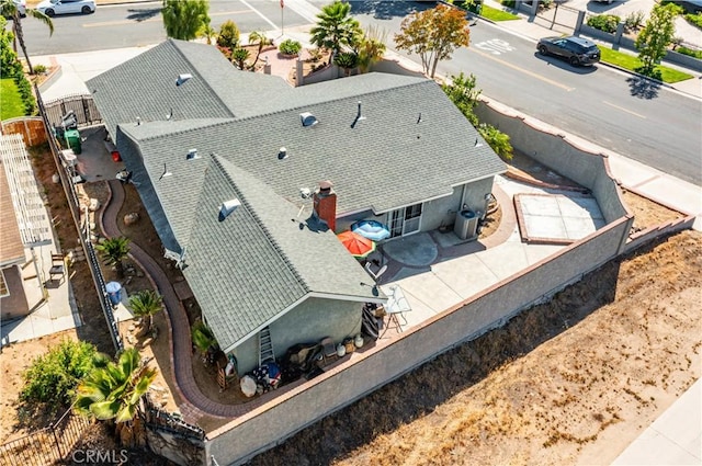 625 Balboa Dr, Corona, CA 92879 - view from above of property