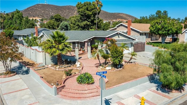 625 Balboa Dr, Corona, CA 92879 - single story home with a mountain view and driveway