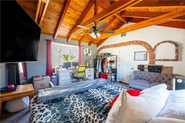 625 Balboa Dr, Corona, CA 92879 - living area featuring a ceiling fan and wood ceiling
