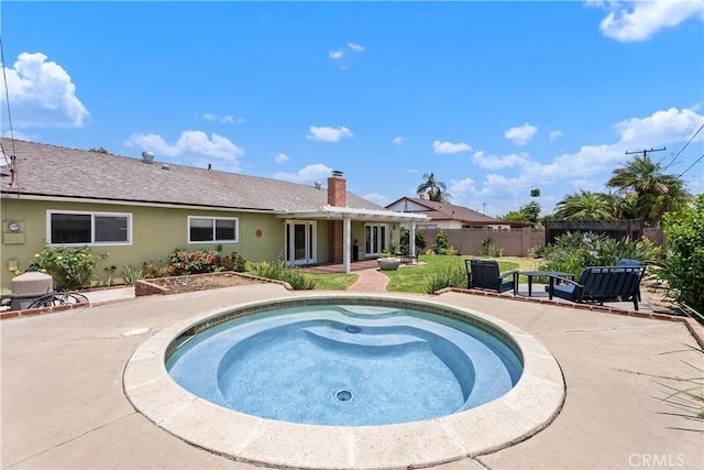 2816 E Alden Pl, Anaheim, CA 92806 - view of swimming pool featuring a patio area