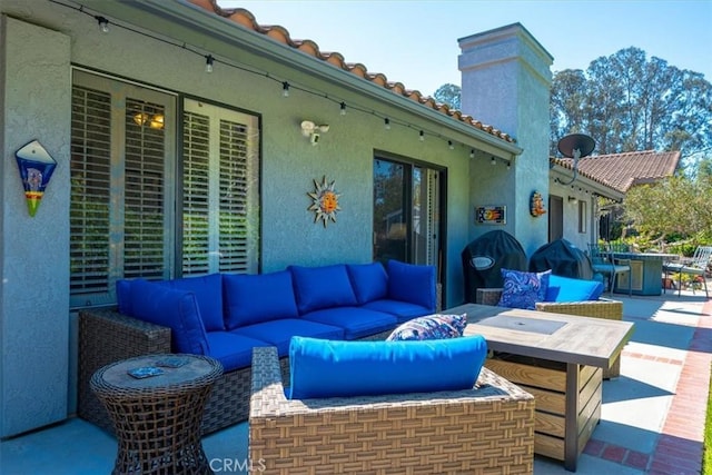 675 Barberry Way, Nipomo, CA 93444 - view of patio / terrace with outdoor lounge area and outdoor dining space