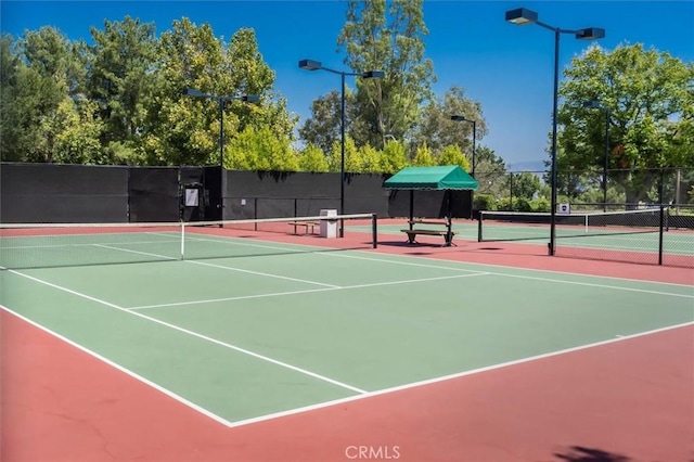 26309 Emerald Dove Dr, Valencia, CA 91355 - view of tennis court featuring community basketball court