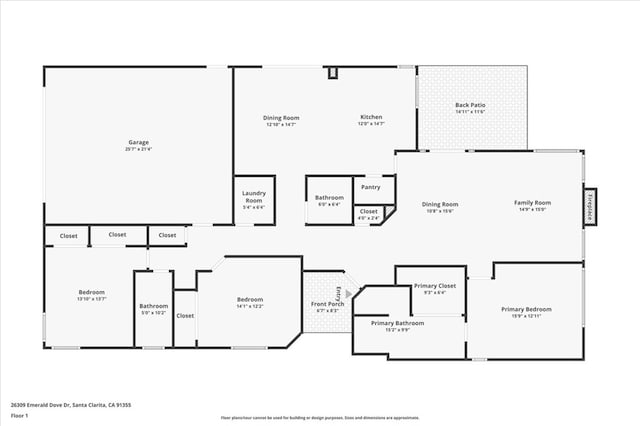 26309 Emerald Dove Dr, Valencia, CA 91355 - view of home floor plan